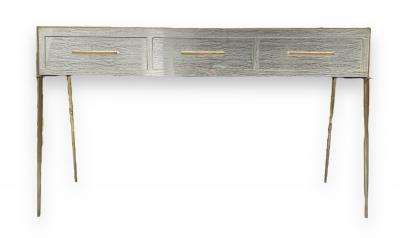 Commode Console 1970 - résine et laiton 2