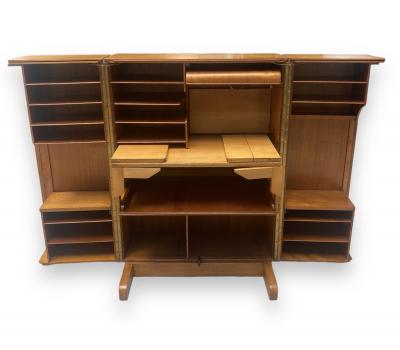 Bureau cabine 1930 1940 - Bois Acajou 2