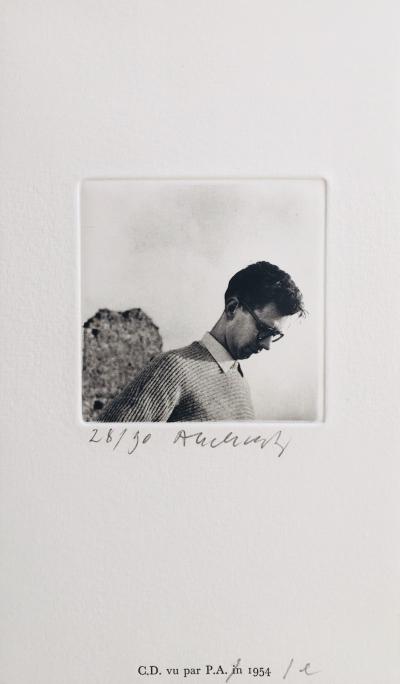 Pierre ALECHINSKY - Christian Dotremont, 2007 - Héliogravure originale signée au crayon 2