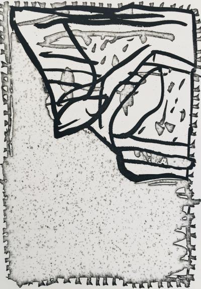 Pierre ALECHINSKY - L’épreuve II, 1989 - Eau-forte originale signée au crayon 2