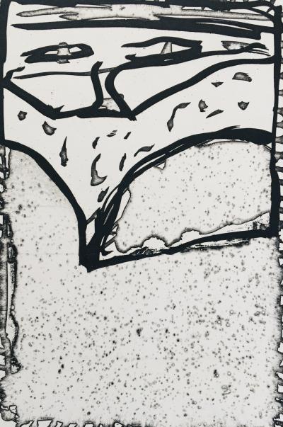 Pierre ALECHINSKY - L’épreuve I, 1989 - Eau-forte originale signée au crayon 2