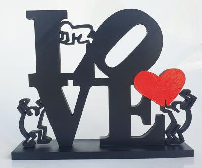 PyB - Love boys Haring , 2023 - Sculpture 2
