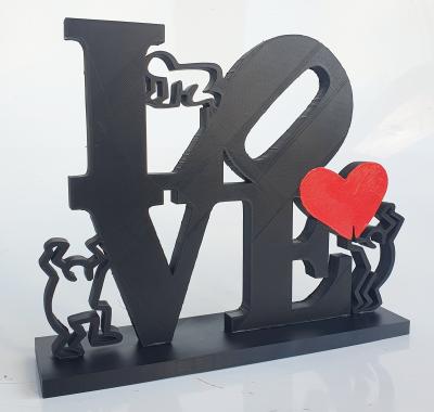 PyB - Love boys Haring , 2023 - Sculpture 2