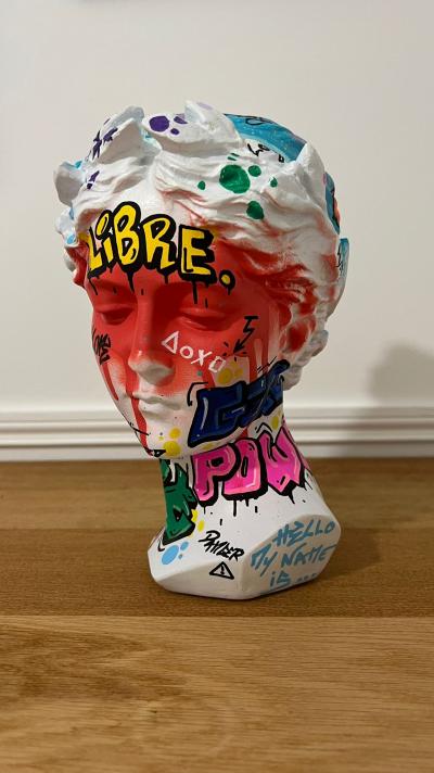 Tango - Madame Love  - Résine Peinte 2