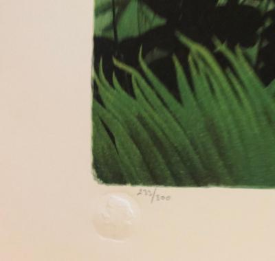 Henri ROUSSEAU - Paysage Éxotique, 1980, lithographie 2