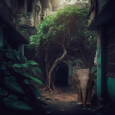 Mr Strange - In Chennai, 2023 - Giclée sur papier Hanhemühle 2