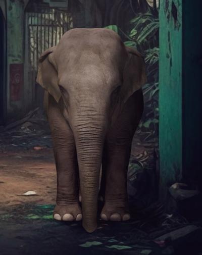 Mr Strange - In Chennai, 2023 - Giclée sur papier Hanhemühle 2