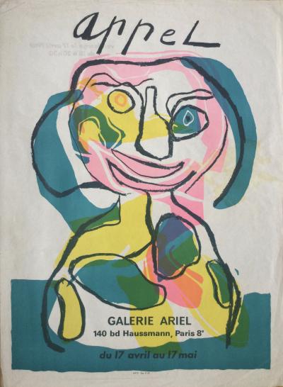 Karel APPEL - Affiche lithographique,1969 2