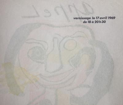 Karel APPEL - Affiche lithographique,1969 2