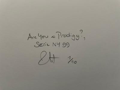 Élisabeth Hering - Are you a Prodigy ? série NY, 1999 - tirage argentique noir et blanc 2