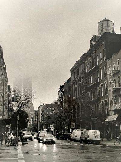 Élisabeth Hering - Pop titre, série NY, 1999 - tirage argentique noir et blanc 2