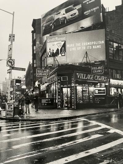 Élisabeth Hering - Village Cigars, série NY, 1999 - tirage argentique noir et blanc 2