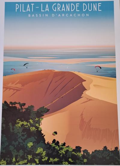 Bassin d’Arcachon, la grande dune du Pilat - Affiche 2