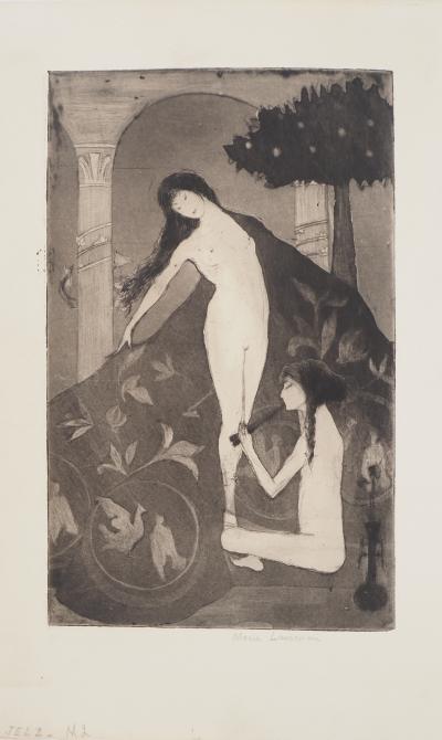 Marie LAURENCIN: Die Startänzerin, 1904 – Original signierter Kupferstich