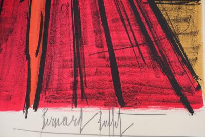 Bernard BUFFET : Torero de dos - Lithographie originale signée 2
