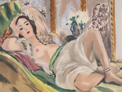 Henri Matisse : Odalisque étendue, c.1930 - Lithographie 2