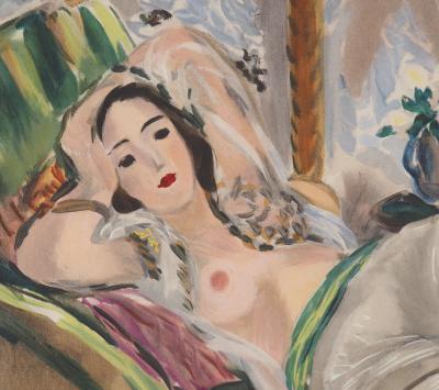 Henri Matisse : Odalisque étendue, c.1930 - Lithographie 2