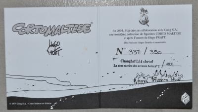 Hugo Pratt - 3 horse boxes - 2005 - pixi 21