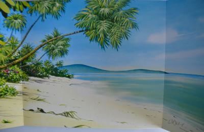 Dany - Leblon Delienne LCO01 - Colombe à la plage - Triptyque - 1998 - Figurine 2