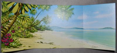 Dany - Leblon Delienne LCO01 - Colombe à la plage - Triptyque - 1998 - Figurine 2
