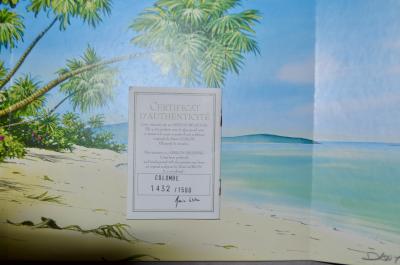 Dany - Leblon Delienne LCO01 - Colombe à la plage - Triptyque - 1998 - Figurine 2