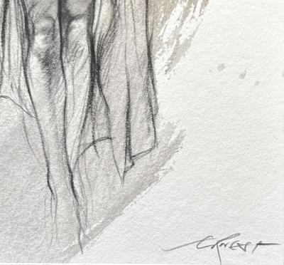 Ernest Pignon-Ernest - Corps d’extase X - Lithographie originale signée numérotée au crayon 2