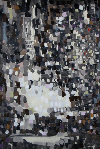 Maria Helena VIEIRA DA SILVA ( d'après ) - Peinture, 1956 - Pochoir en couleurs signé 2