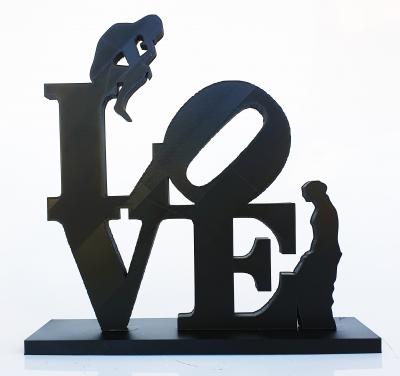 PyB - LOVE Venus & Penseur , 2023 - Sculpture 2