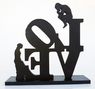 PyB - LOVE Venus & Penseur , 2023 - Sculpture 2