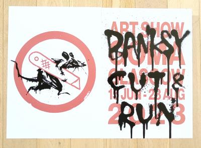 Banksy (1974) – Cut and Run 2 Poster 2023 2