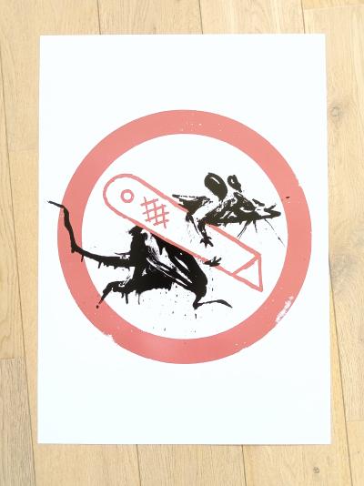 Banksy (1974) – Cut and Run 2 Poster 2023 2