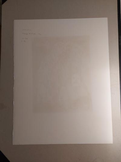 Marc Chagall,  Message biblique  (1972 )  Lithographie originale signée au crayon 2