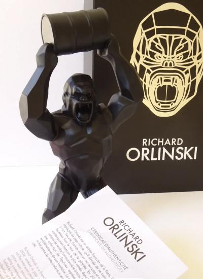 Richard Orlinski - Petrol Kong, 2023 - scultura 2