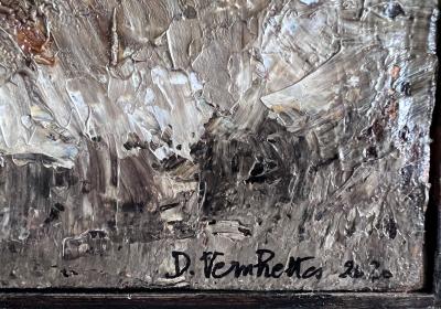 Daniel Vernhettes - Earth, 2020 - Huile sur toile 2