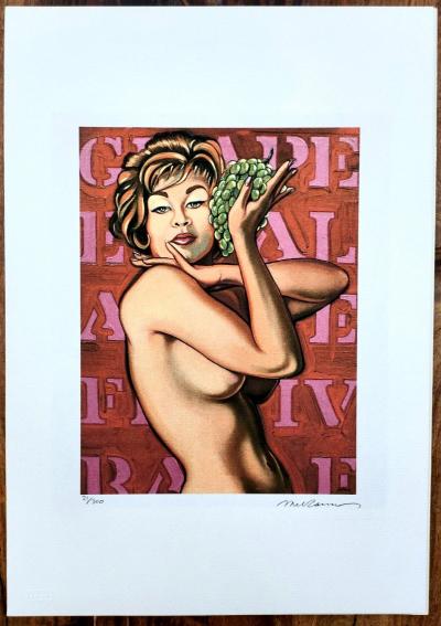 Mel Ramos (Despues) - Serigrafia de Edición Limitada de 300 - firmada 2