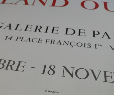 Roland Oudot ((1897-1981) after - Exhibition at the Galerie de Parie, 1972 - Original poster 2