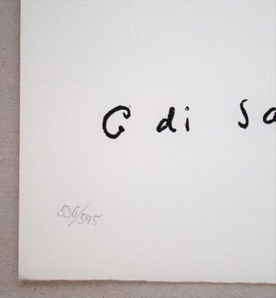 Marc CHAGALL - Hommage à San Lazzaro, 1975 - Lithographie originale 2