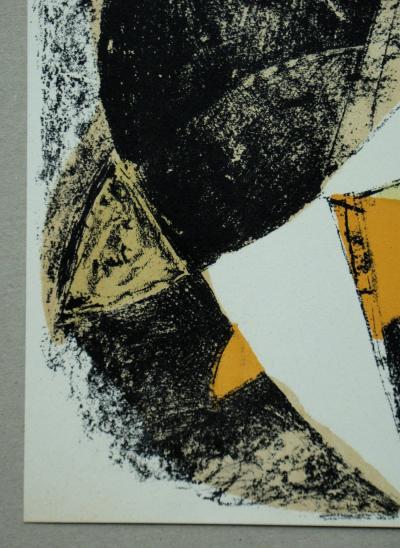 Marino MARINI - Cheval et cavalier, 1963 - Lithographie originale 2