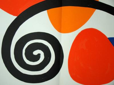 Alexander CALDER - Composition, 1968 - Lithographie originale 2