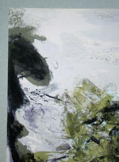 ZAO WOU-KI- Composition pour XXe Siècle, 1971 - Original lithograph 2
