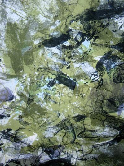 ZAO WOU-KI- Composition pour XXe Siècle, 1971 - Original lithograph 2