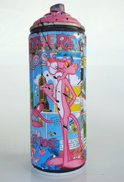 SPACO - Bombe Panthere ROSE , 2023  - Sculpture 2