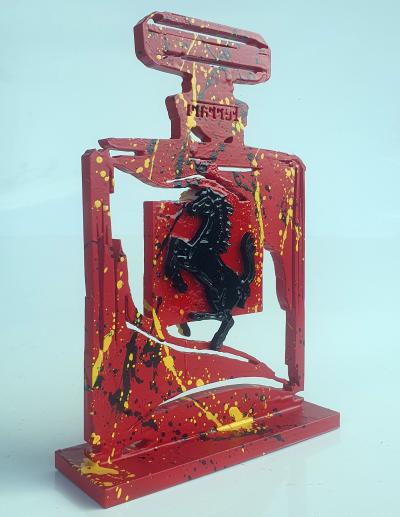 SPACO -  N°5 Chanel Ferrari, 2024 - Sculpture pop art 2