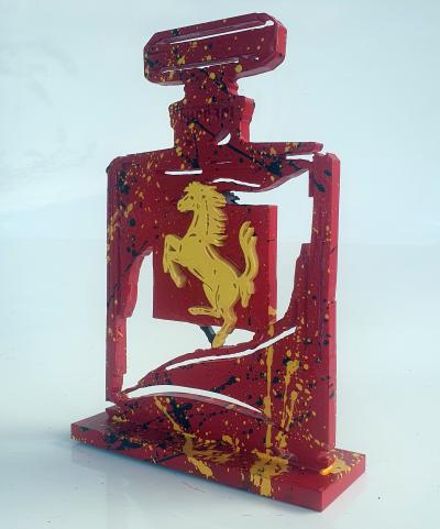 SPACO -  N°5 Chanel Ferrari, 2024 - Sculpture pop art 2