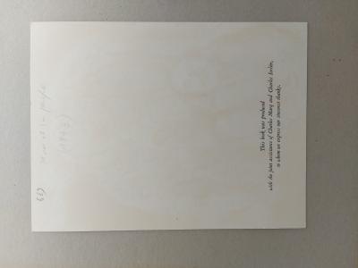 Marc Chagall - Message biblique (1972 ) - Lithographie originale en couleurs 2