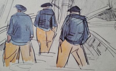 Mathurin Méheut (d’après) ( 1882-1958) - En route - Impression numérique 2