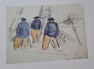 Mathurin Méheut (d’après) ( 1882-1958) - En route - Impression numérique 2