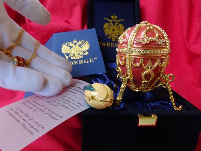 Maison Fabergé - oeuf Impérial - Émail 2