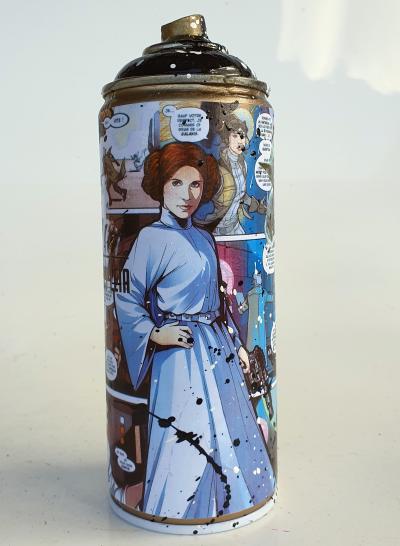 SPACO - Bombe Princesse Leia star wars , 2023  - Sculpture 2