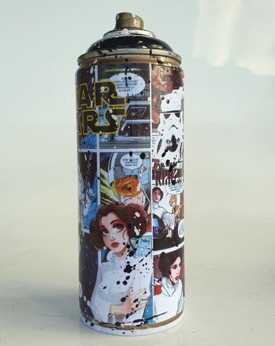 SPACO - Bombe Princesse Leia star wars , 2023  - Sculpture 2